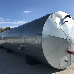Zbiornik stalowy 100m3- p.poż-100000l- 100 000l- ocieplony norma p.poż
