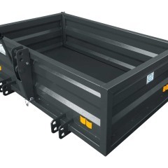 Skrzynia transportowa do traktora z wywrotem / kiprem mechanicznym TUZ
