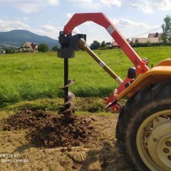 Wiertnica HYDRAULICZNA do Mini koparki ładowarki POLSKI PRODUCENT FV