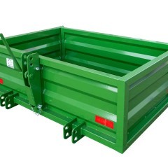 Skrzynia transportowa do traktora z wywrotem / kiprem mechanicznym TUZ