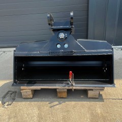 Łyżka skarpowa hydrauliczna 100cm 1,6t-2,5t. Podwójny siłownik