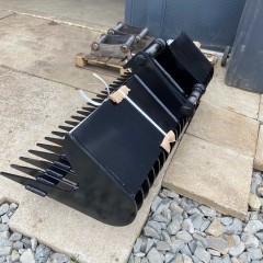 Łyżka skarpowa ażurowa, grabie 150cm 5,5-7t