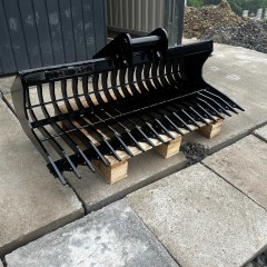 Łyżka skarpowa ażurowa, grabie 120cm 2,6-3,5t