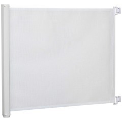 PawHut Bramka ochronna dla psa, metalowa barierka zabezpieczająca