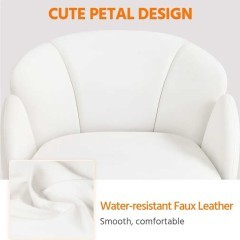 Fotel obrotowy z regulacją wysokości z podłokietnikami