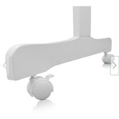 Vitalispa Łóżeczko dziecięce Beżowy oraz Szary 100 x 77 cm Z rolkami,