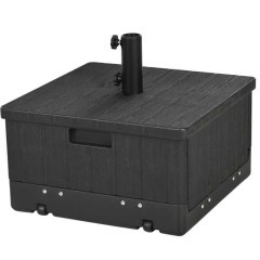 Stojak pod parasol 3 w 1, Stolik boczny, Skrzynka na kwiaty,