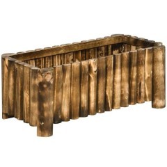 Podwyższona grządka skrzynka na rośliny