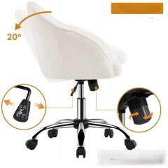 Krzesło biurowe Fotel obrotowy Biurowe Komputerowe do salonu sypialni