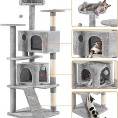 Drapak Wysokość 178 cm Stabilny drapak dla kota