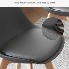 WOLTU 4 x krzesła do jadalni do kuchni, salonu, sypialni