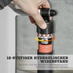 Rower treningowy fitness z wyświetlaczem LCD do domu