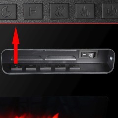 Grzejnik Kominek Elektryczny ŚCIENNY/ DO ZABUDOWY El Fuego BERN 150