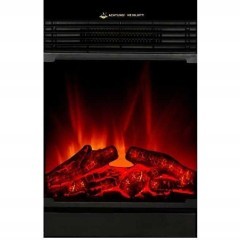 Grzejnik kominek ELEKTRYCZNY wkład do zabudowy EL FUEGO 900W/1800W LED