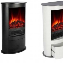 Kominek Elektryczny  EL FUEGO WIEN II 1800W LED z Funkcją Grzania !!!