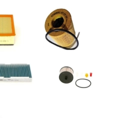 Zestaw filtrow bosch PEUGEOT 307 CC 2.0 HDi 136KM 05-09