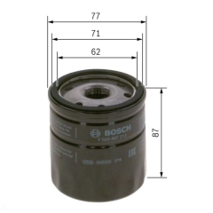 filtr oleju OPEL ADAM ASTRA CAPTIVA CORSA P7213