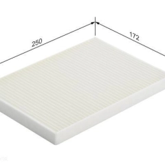 FILTR KABINOWY KIA CEED PRO CEED 1.4 1.6 2.0 06  250X170 20 SZT BOSCH 1987432055