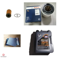 OLEJ Zestaw filtrow SEAT - IBIZA IV  1.6 TDI 105KM 09-15