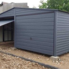 Garaż 3-stanowiskowy Garaże Drewnopodobne Siedlce Ostrów Mazowiecki