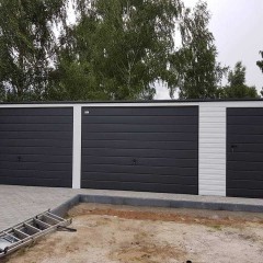 Garaż 3-stanowiskowy Garaże Drewnopodobne Siedlce Ostrów Mazowiecki