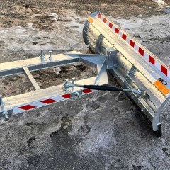 Pług do Wózka Widłowego odśnieżanie śnieg na widły ocynk POLSKA PROD