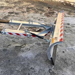 Pług do Wózka Widłowego odśnieżanie śnieg na widły ocynk POLSKA PROD