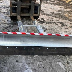 Pług do Wózka Widłowego odśnieżanie śnieg na widły ocynk POLSKA PROD