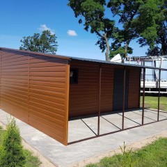 Drewnopodobne Garaże Garaż Drewnopodobny Producent Piła Złotów