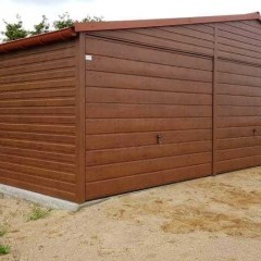 Garaże Drewnopodobne Garaż 9x6 Producent Elbląg Morąg Dobre Miasto