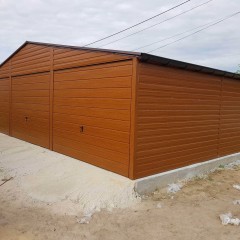 Garaże Drewnopodobne Garaż 9x6 Producent Elbląg Morąg Dobre Miasto