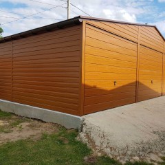 Garaże Drewnopodobne Garaż 9x6 Producent Elbląg Morąg Dobre Miasto