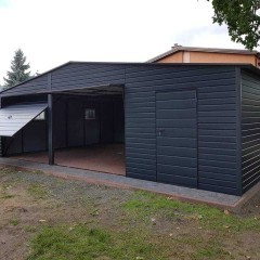 Garaże Drewnopodobne Garaż 9x6 Producent Elbląg Morąg Dobre Miasto