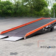 Rampa mobilna rozladunkowa załadunkowa najazd do kontenera 6 ton