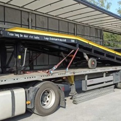 Rampa mobilna rozladunkowa załadunkowa najazd do kontenera 6 ton