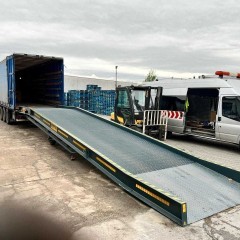 Rampa Mobilna najazdowa przeładunkowa rozładunkowa POLSKA PRODUKCJA