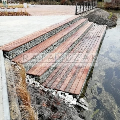 Gabiony ogrodowe i konstrukcyjne – na wymiar | Producent | Dostawa w całej Polsce