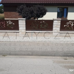 Ogrodzenia z blachy ciętej CNC