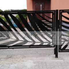 Ogrodzenia z blachy ciętej CNC