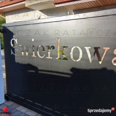 Ogrodzenia z blachy ciętej CNC