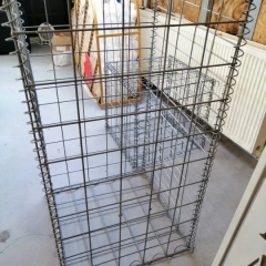 Gabiony zgrzewane 1x1x0,5 m, drut 4 mm, oczko 100x100 mm