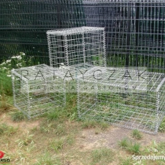 Gabiony zgrzewane 1x1x0,5 m, drut 4 mm, oczko 100x100 mm