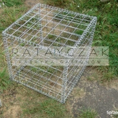 Gabiony zgrzewane 1x1x0,5 m, drut 4 mm, oczko 100x100 mm