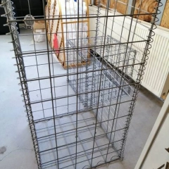 Gabiony zgrzewane 1x1x0,5 m, drut 4 mm, oczko 100x100 mm