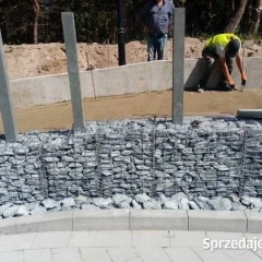 Gabiony zgrzewane 1x1x0,5 m, drut 4 mm, oczko 100x100 mm