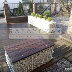 Gabiony Ogrodzenie Murek Gabionowy 60cm PLUS GRATIS,PROMOCJA