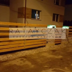 Gabiony Ogrodzenie Murek Gabionowy 60cm PLUS GRATIS,PROMOCJA