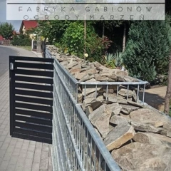 PRODUCENT GABIONÓW NA WYMIAR – GWARANCJA 5 LAT – CYNKOWANE OGNIOWO