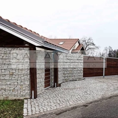 Słupek gabionowy 200x40x40 cm – komplet, cynk ogniowy, 5 lat gwarancji