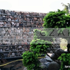 Słupek gabionowy 120x40x40 cm – komplet, cynk ogniowy, 5 lat gwarancji